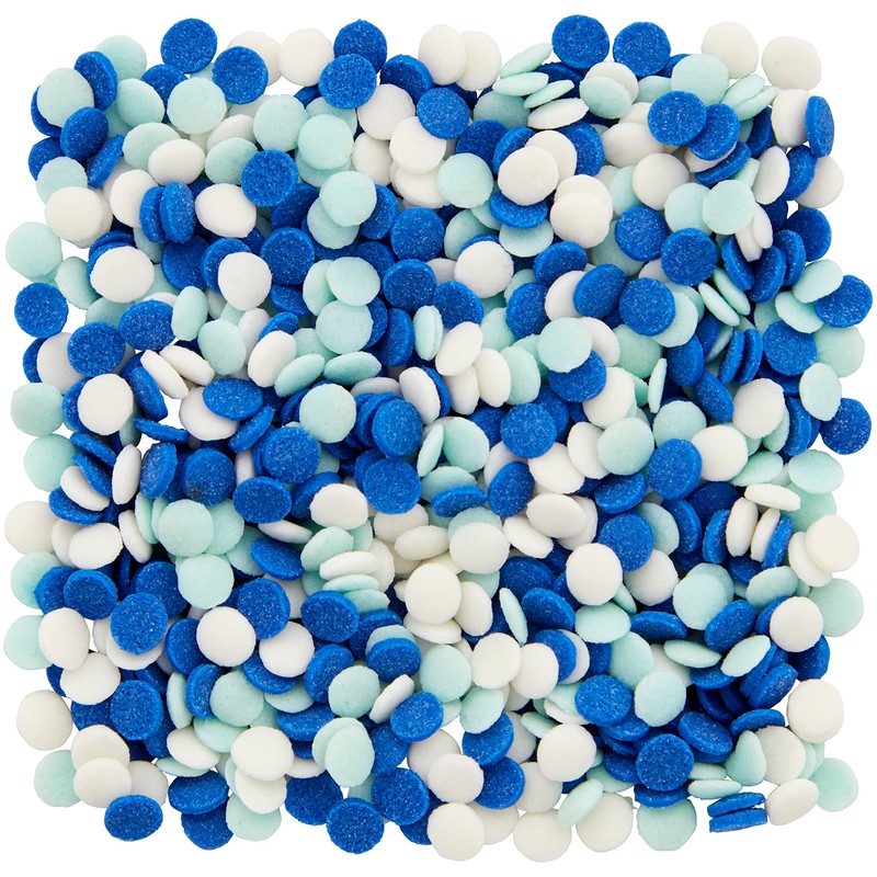 Winter Blues Confetti Sprinkles, 5.29 Oz.