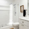 G-Promise All Metal 12 Inch Shower Head with Massage Mode