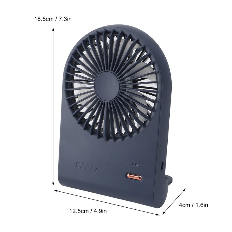 Desk Fan Foldable Portable Strong Wind Desktop Table Cooling Fan