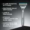 Wilkinson Sword - Rasoio Quattro Sensitive - Confezione con 1