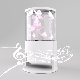 WJSHIPFOR 3D Holographic Speaker,Remote Control,Bluetooth&WiFi Connected,360° Full Viewing Angle,1608 High - Brightness RGB Lamp Beads & High Definition Holographic Speaker