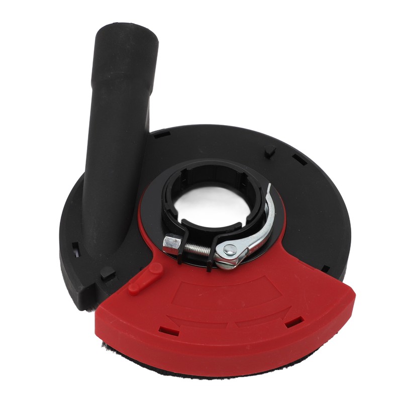 5 In Power Grinding Dust Shroud Iron PA66 Red Black