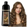 Champú Tinte Cabello Castaño Claro Semipermanen