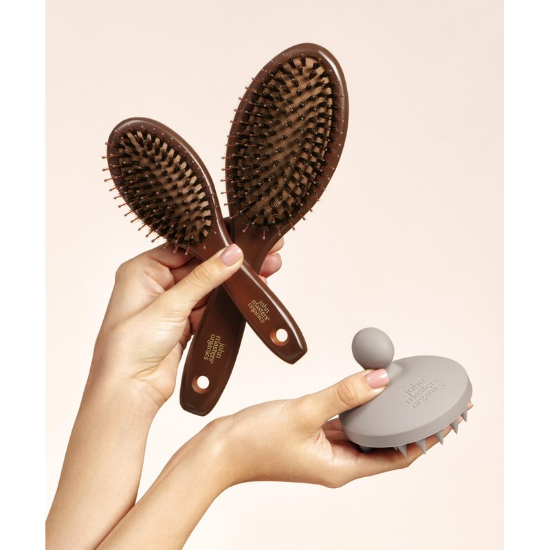 john masters organics Mini Combo Paddle Brush