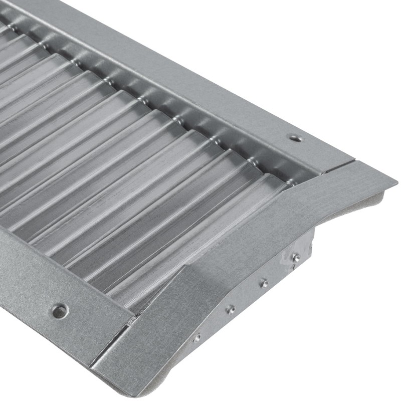 VezoWorks 13" x 5" Grille for Round Spiral Duct -