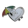 CENTRALKOSHO APBM-204 X759 Golf Ball Marker Arnold Palmer Parasol Marker