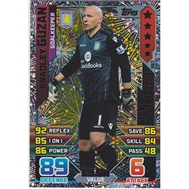Match Attax 2015/2016 All 3 Aston Villa Man Of The Match 15/16 (Guzan, Amavi and Ayew) Trading Cards