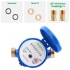 Watflow DN15 Water Meter 1/2" NPT, ISO4064 Certification Cubic Water