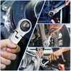 Prostormer 14-Piece Metric Flex-Head Ratcheting Wrench Set, 6-19mm Combination Wrench