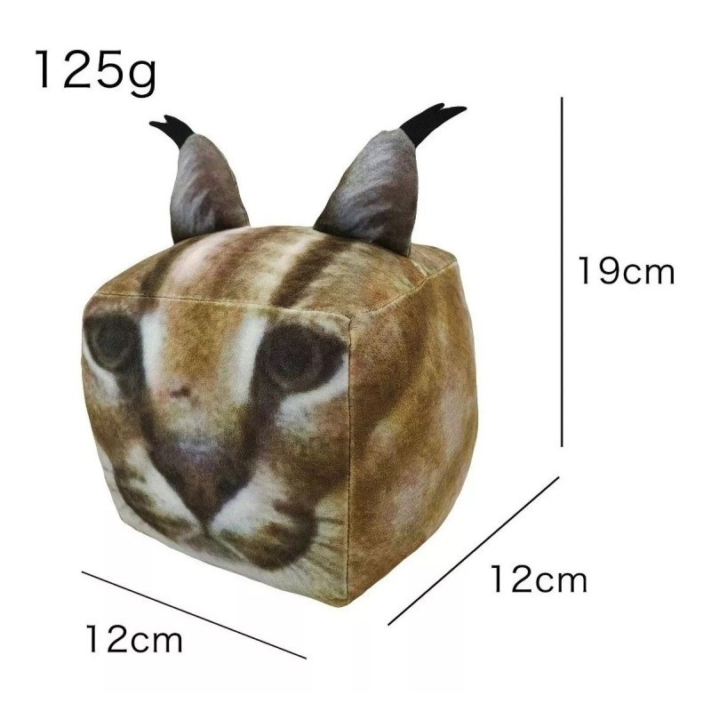 Juguete Raise A Floppa Gato Muñeco Peluche Juguete Regalo Para
