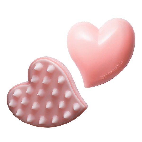 Ofcosmetics Head Spa Brush, Rose Scalp Colour and Dirt, Head