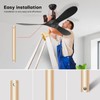 16 Inch Ceiling Fan Downrod with Extension Cord, 1 .3
