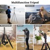Professional Tripod for Camera, Victiv 81 inch Aluminium Compact Travel
