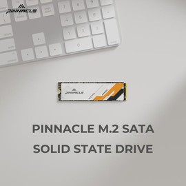 Timetec International Inc. PINNACLE GAMING M.2 SATA SSD - Capacity: 128GB, Option: 128GB (1 Pack)