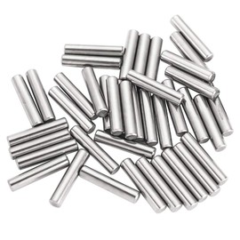 100 Pieces 3 mm x 18 mm Dowel Pin Stainless Steel Shelf Support Pin Metal Fasten Elements by Yesallwas