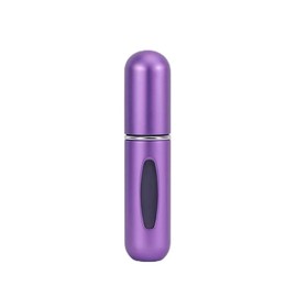 Xuejeje Refillable Travel Perfume Atomizer, 5ml Capacity, Blue Metallic, 3.19 inch (4 matte purple)