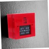 Zerodeko Emergency Fire Safety Alarm Button Glass Break Alarm for