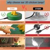 Chicken Lamp, Funny Chicken Butt Lamp 3D LED Egg Night