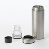 MUJI 12728351 Carbonated Insulated Bottle, 23.1 fl oz (600 ml),