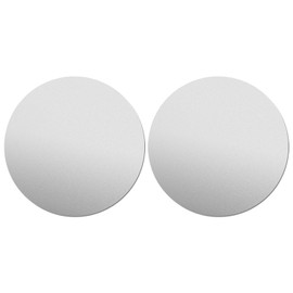 Uxney Stainless Steel Disc，6" Diameter 20Ga 0.8mm Thickness Stainless Steel Round Sheet for Crafts,DIY, Jewelry, Electrical, Repair, Industrial(2 Pac)