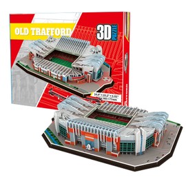 Georgie Porgy 3D Football Stadium Puzzle DIY Toy Building Kits (Old Trafford Stadium 138 Pieces)