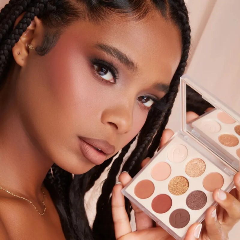 Paleta De Sombras Para Ojos Mini Nude X 9 Tonos
