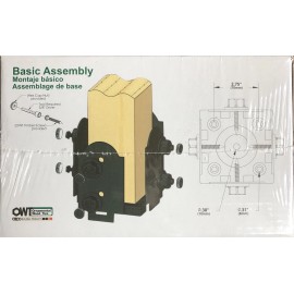 OZCO 56607 Ornamental Wood Ties 4''x4'' Laredo Sunset Post Base Hardware Kit