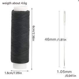16Pcs Sewing Thread Set,Black Thread White Thread Black Cotton Thread Sewing Clothes Quilts Suitable for Men and Women Suitable for Home Crafts DIY Hand and Machine Sewing
