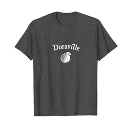 Doraville Peach Minimal Art Vintage Inspired T-Shirt