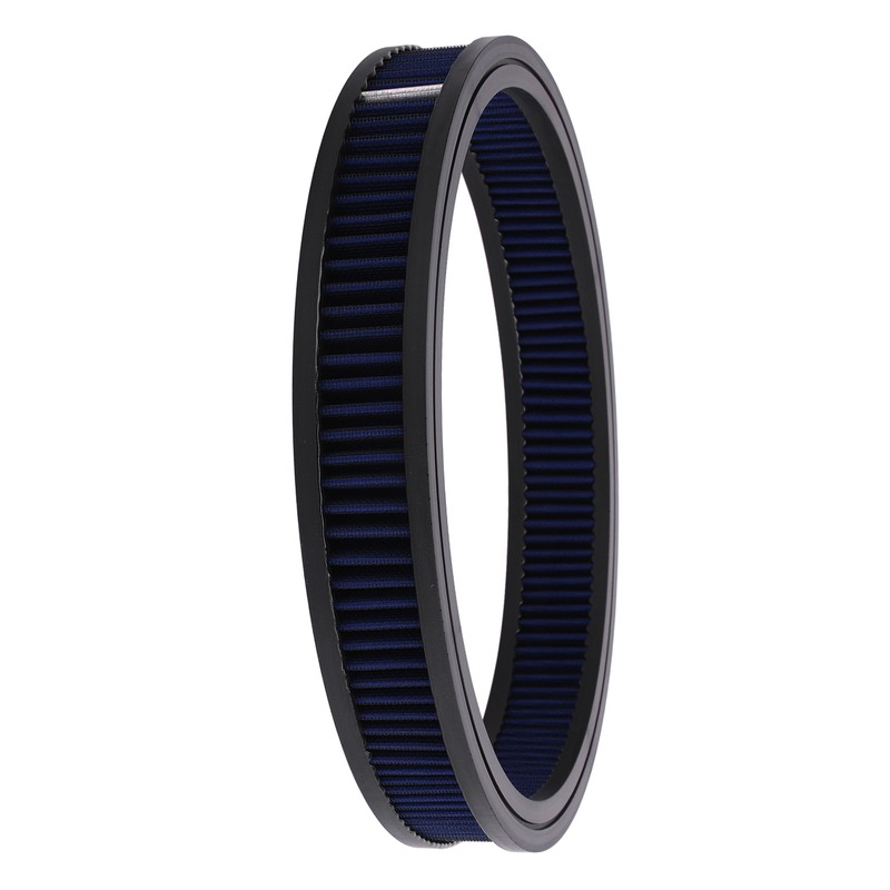High Flow Round Air Filter Element Washable Reusable Air Cleaner