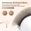 NAGARAKU Dark Brown 5D Lash, W premade lash fans Volume