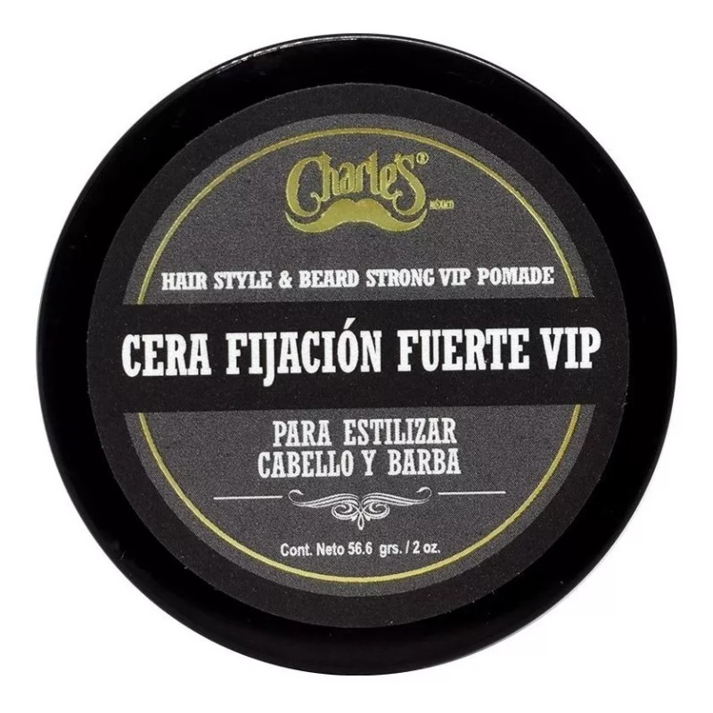 Charle's Cera Fijación Fuerte Vip Fijación Y Brillo 113 G