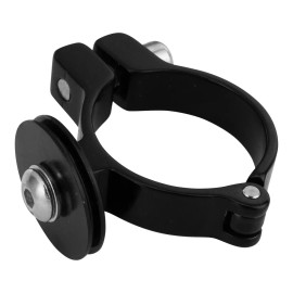 PRO+ BICYCLE ALLOY CABLE GUIDER PULLY (SIZE 31.80) BLACK