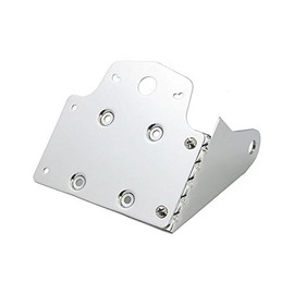 Side Mount Licence (Number) Plate Holder & Bracket - Chrome