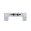 CZKE 5 Position Brass White Bridge Design Zero Line Grounding