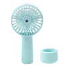 Handheld Misting Fan Quiet 2000mAh 3 Wind Speed 2 Spray