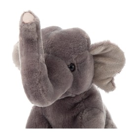 The Petting Zoo Elefante asiático de peluche, regalos para niños, animales del zoológico Wild Onez, elefante asiático, juguete de peluche de 12 pulgadas