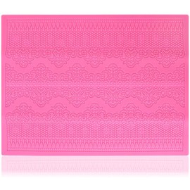 Voarge Silikonformen für Fondant, Silikonform Fondant-Silikon-Spitze Sugar kuchenform silikon Mould-Kuchen Tortendeko selbst gemacht