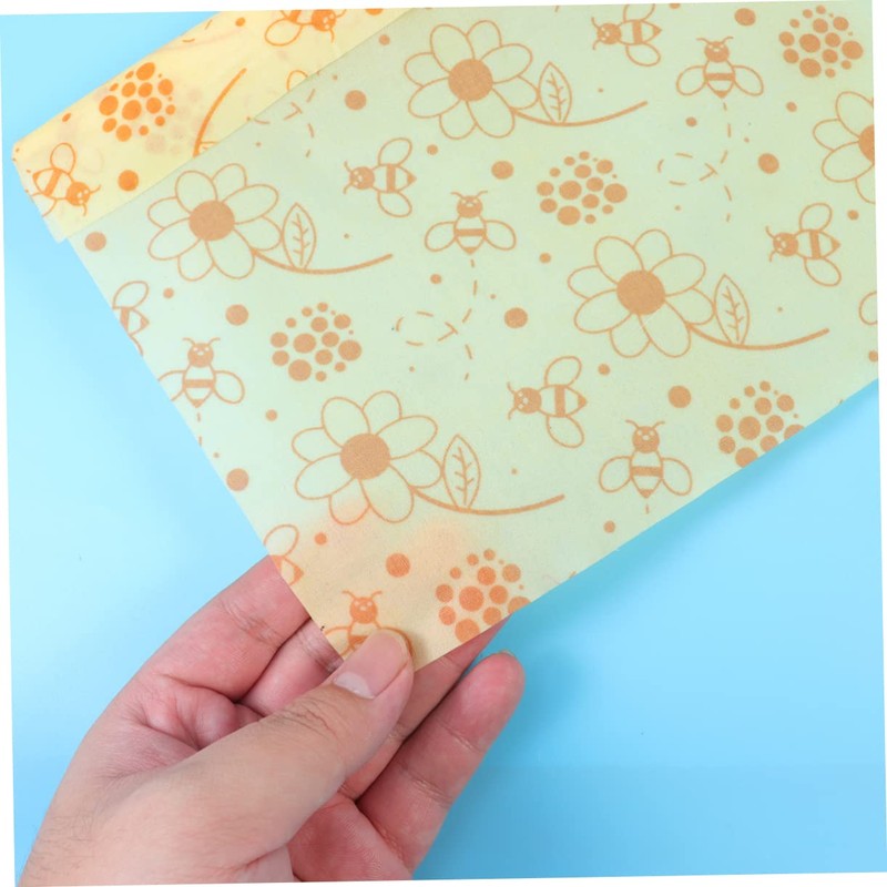 DOITOOL 1Roll Beeswax Food Wraps Organic Cotton Reusable Food Preservation