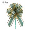 MECCANIXITY 10pcs 7 Inch Large Pull Bow Gift Wrapping Bows