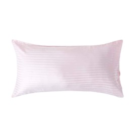 Homescapes Damask Pillowcase Extra Large 90 x 50 cm Pink 330 Thread Count 100% Egyptian Cotton Pillow Cover