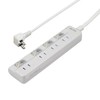 ELPA WLS-LU42EB(W) LED Lamp Switch Tap Power Strip Extension Cord