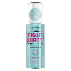 wet n wild Fight Dirty Detox Setting Spray Tea Tree Extract, Chamomile, Collagen, Combats Acne, Blemishes, Antioxidants