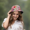 MILAKOO Mans Bucket Hat Rave Accessories Back to 80s Retro