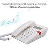 Desktop Battery-free Landline Telephone with Caller Identification Adjustable LCD Screen