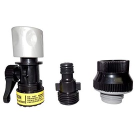 Valterra SS05 SewerSolution Hose Connection Assembly with Hose - 10', Black