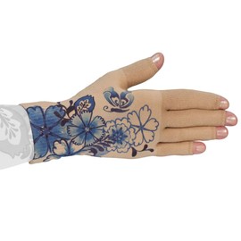 Lymphedivas Serenity Medical Graduated Compression Glove for Lymphedema (30-40 mmHg Medium Right)