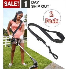 2Pack Universal Adjustable Shoulder Strap Harness for Trimmer Blower Weedeater