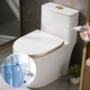Gdrghe Ceramic Toilet Flush Handle Universal Toilet Flush Handle with