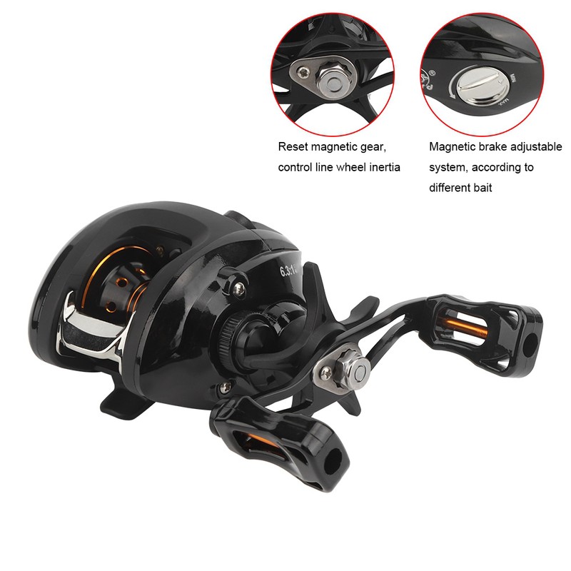 Metal Matte Black Integrated CNC Processing Magnetic Brake Adjustable Right/Left